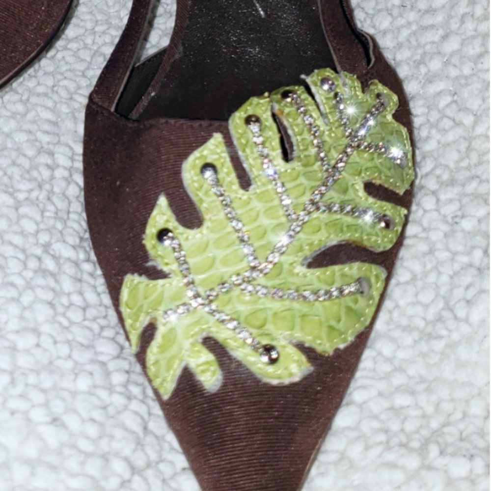 Beverly Feldman slingbacks 6.5 - Picture 3 of 5